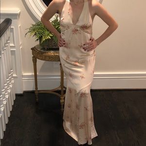 Reformation halter Maxi Dress